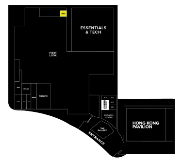 JCK Exhibitors by Floor - Level 1 Neighborhoods - SOUTH AFRICA