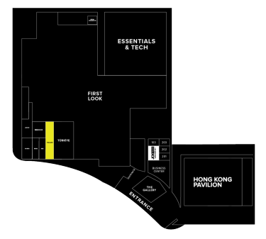 JCK Exhibitors by Floor - Level 1 Neighborhoods - Thailand