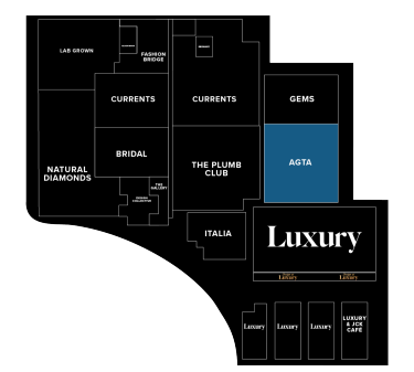 JCK Exhibitors by Floor - Level 2 Neighborhoods - GEMS