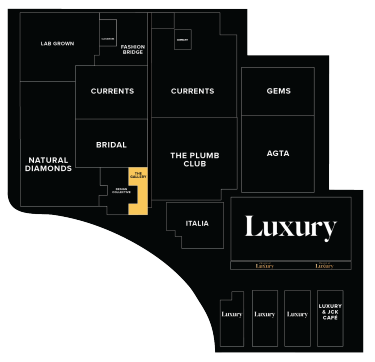 JCK Exhibitors by Floor - Level 2 Neighborhoods - The Gallery Lv2