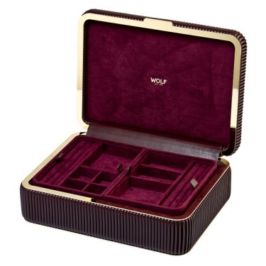 Bella jewelry box in bordeaux, Wolf