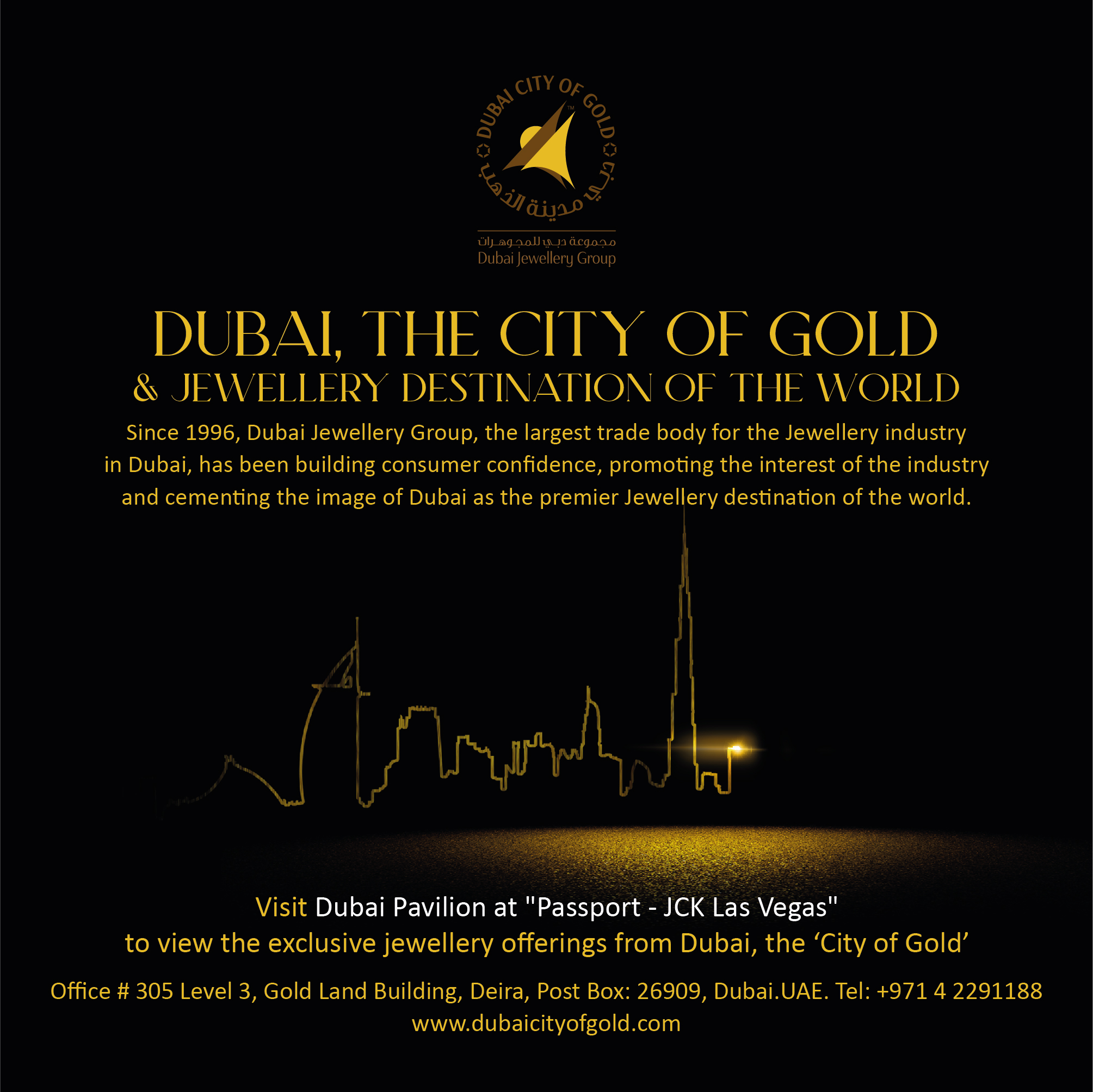 Dubai the City of Gold and the Jewelry Destination of the World